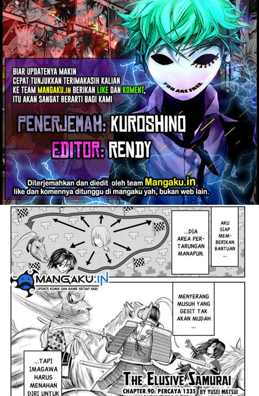 The Elusive Samurai Chapter 90 - halaman 1