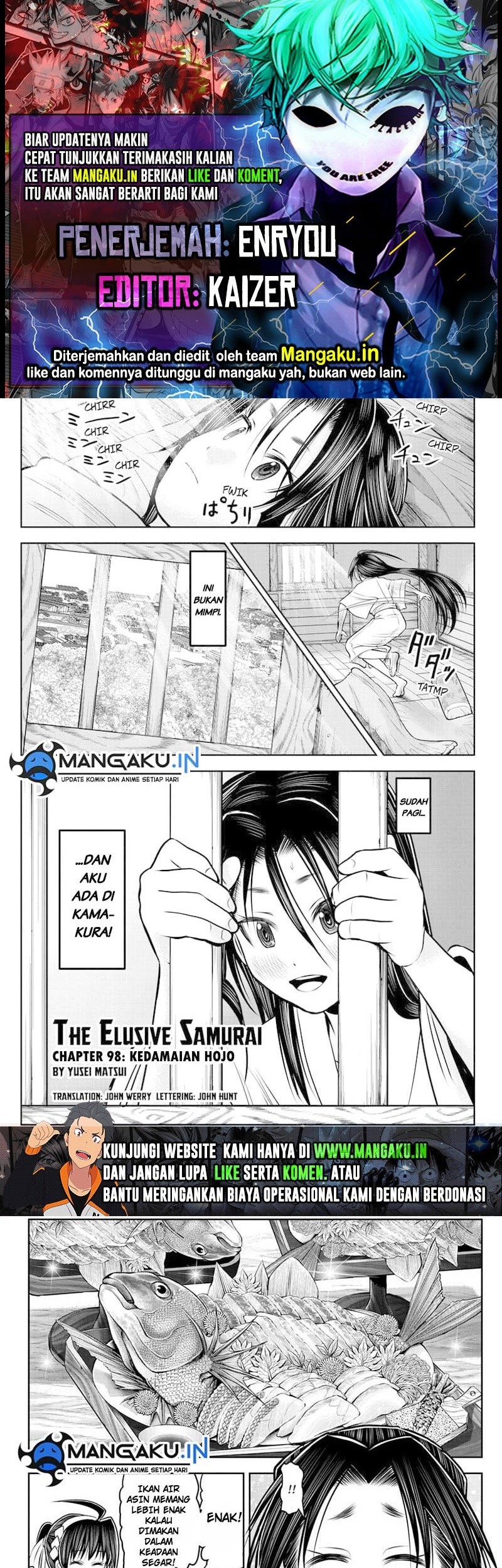 The Elusive Samurai Chapter 98 - halaman 1