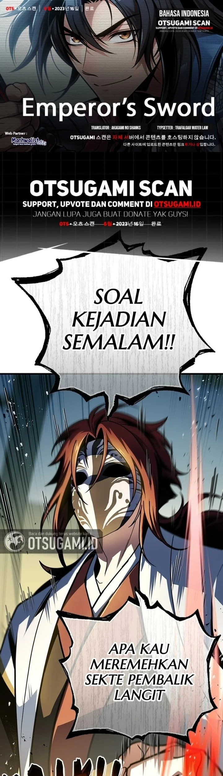 The Emperor’s Sword Chapter 104 - halaman 1