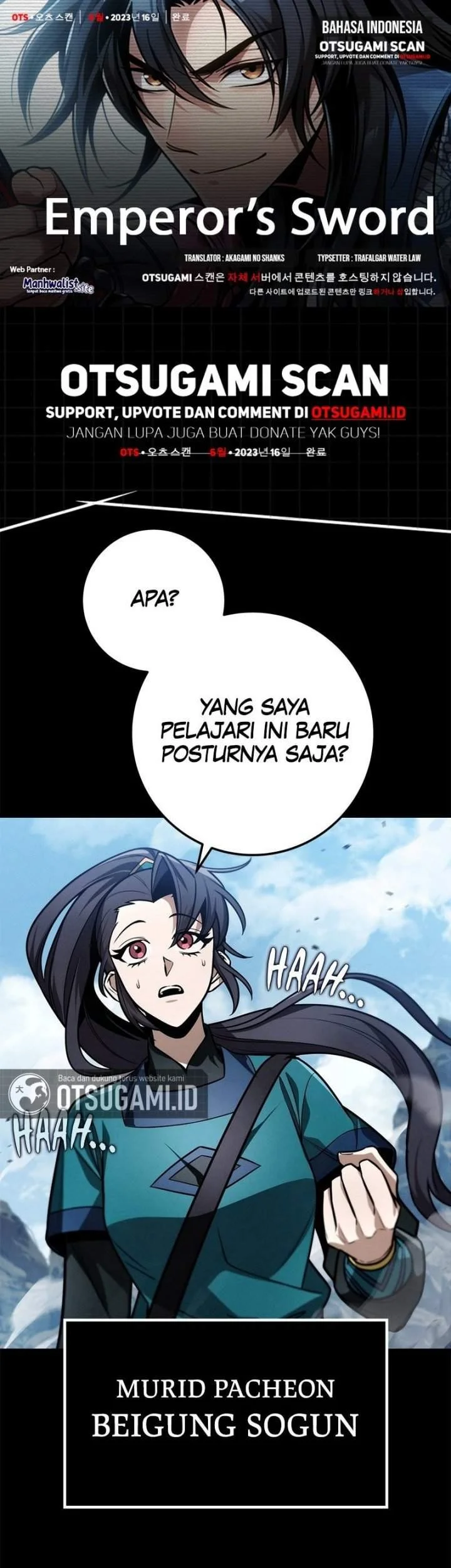 The Emperor’s Sword Chapter 89 - halaman 1