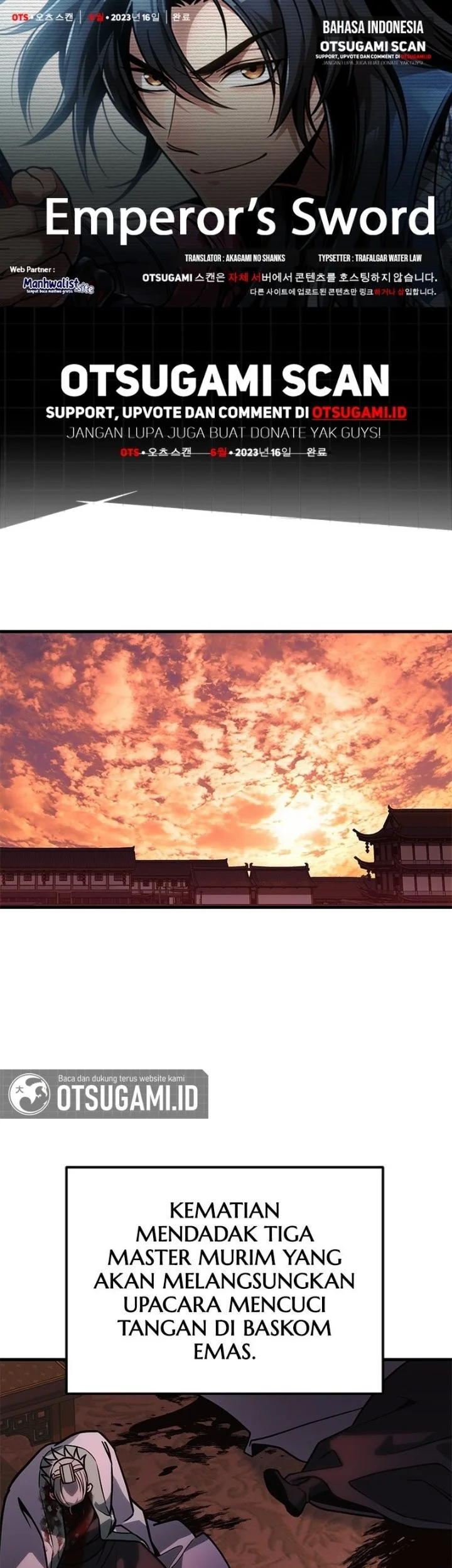 The Emperor’s Sword Chapter 92 - halaman 1