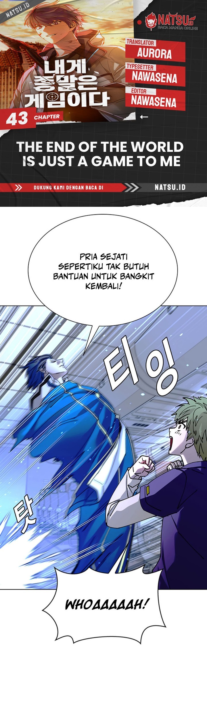 The End of the World is Just a Game to Me Chapter 43 - halaman 1