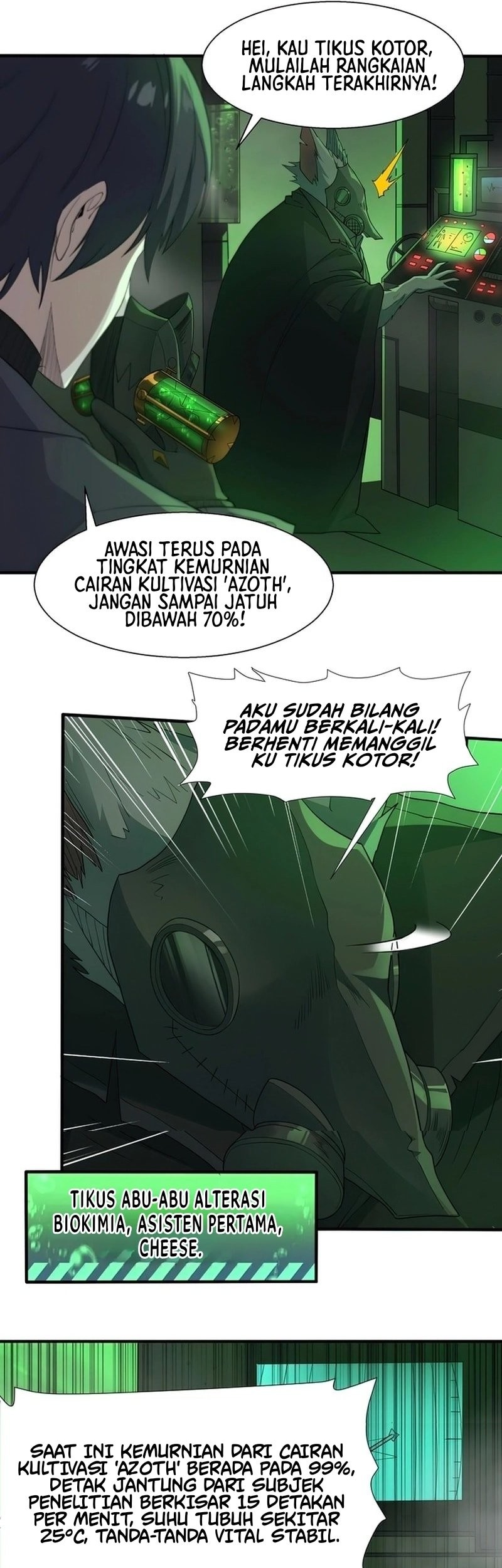 The Evil Alchemist Can’t Handle His Own Experiment Chapter 1 - halaman 10