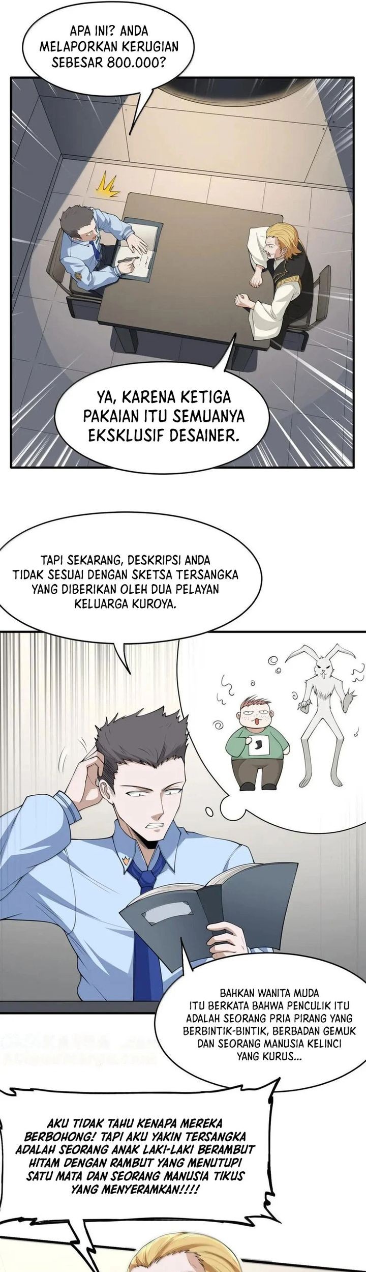 The Evil Alchemist Can’t Handle His Own Experiment Chapter 24 - halaman 42