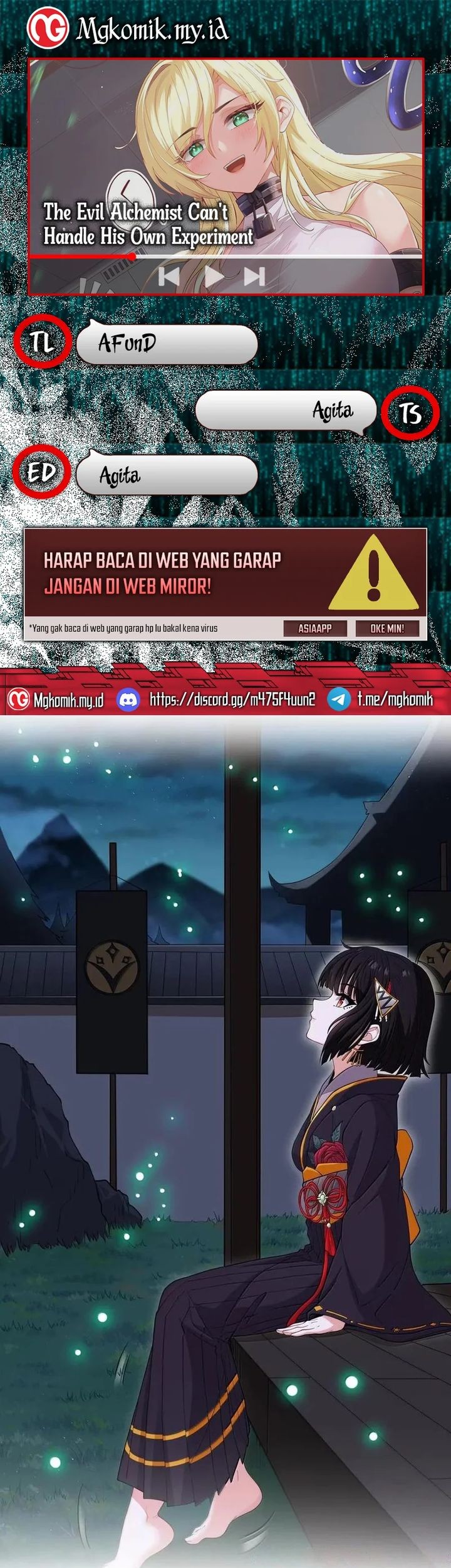 The Evil Alchemist Can’t Handle His Own Experiment Chapter 25 - halaman 1