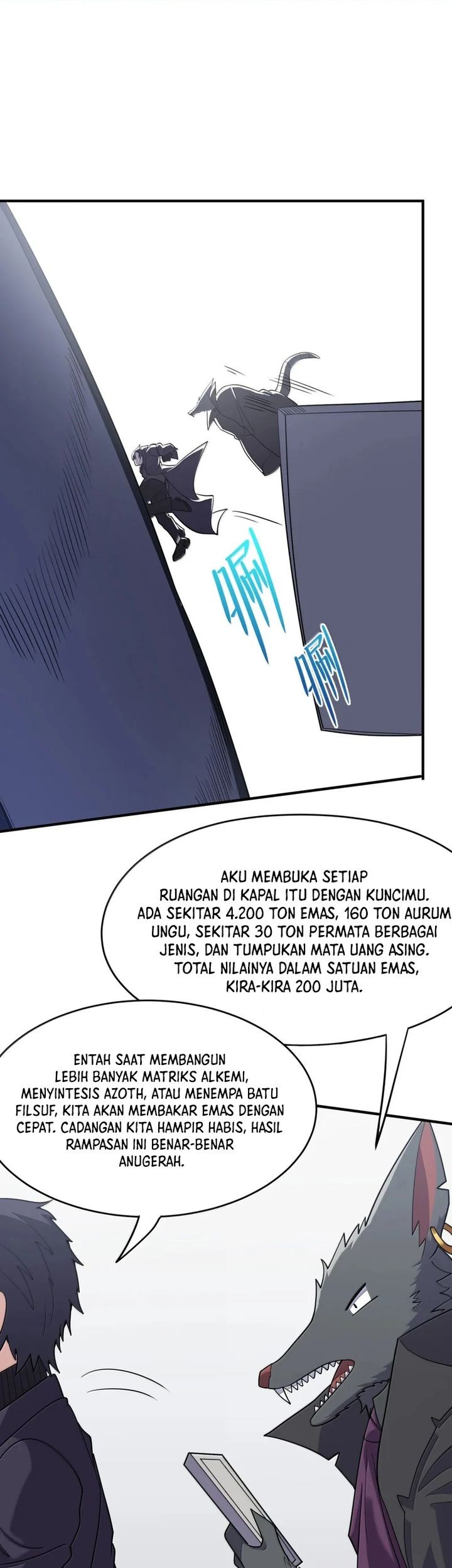 The Evil Alchemist Can’t Handle His Own Experiment Chapter 38 - halaman 9