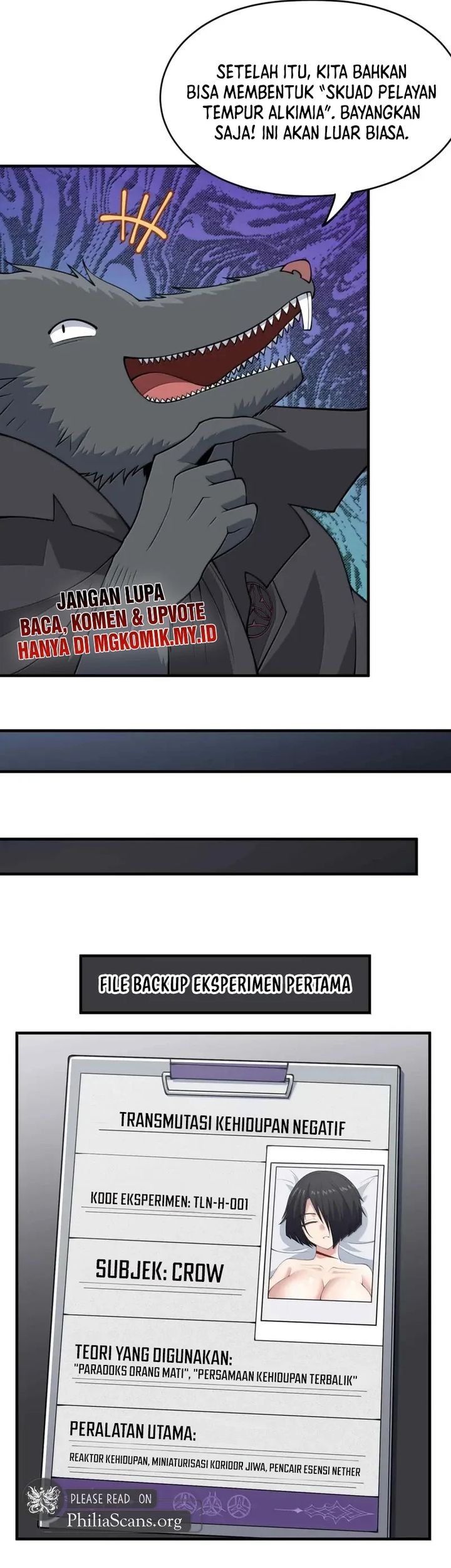 The Evil Alchemist Can’t Handle His Own Experiment Chapter 43 - halaman 14