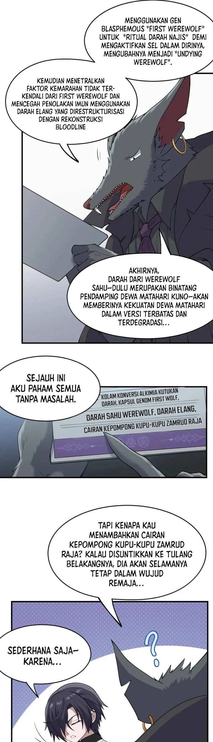 The Evil Alchemist Can’t Handle His Own Experiment Chapter 43 - halaman 33
