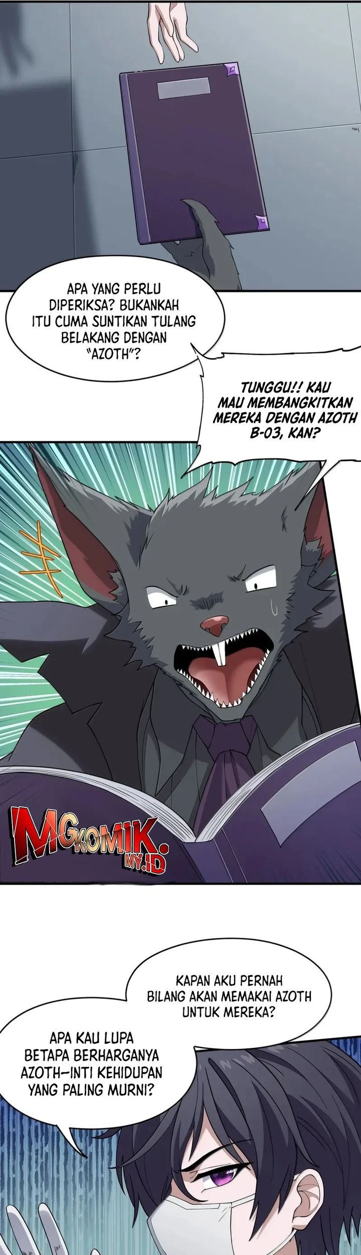 The Evil Alchemist Can’t Handle His Own Experiment Chapter 43 - halaman 8