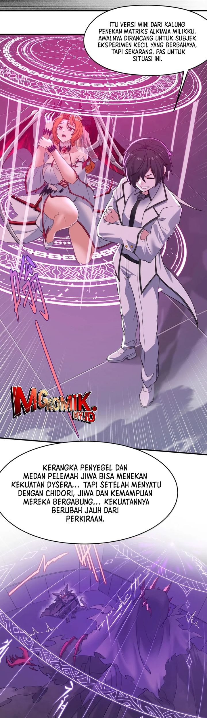 The Evil Alchemist Can’t Handle His Own Experiment Chapter 45 - halaman 55