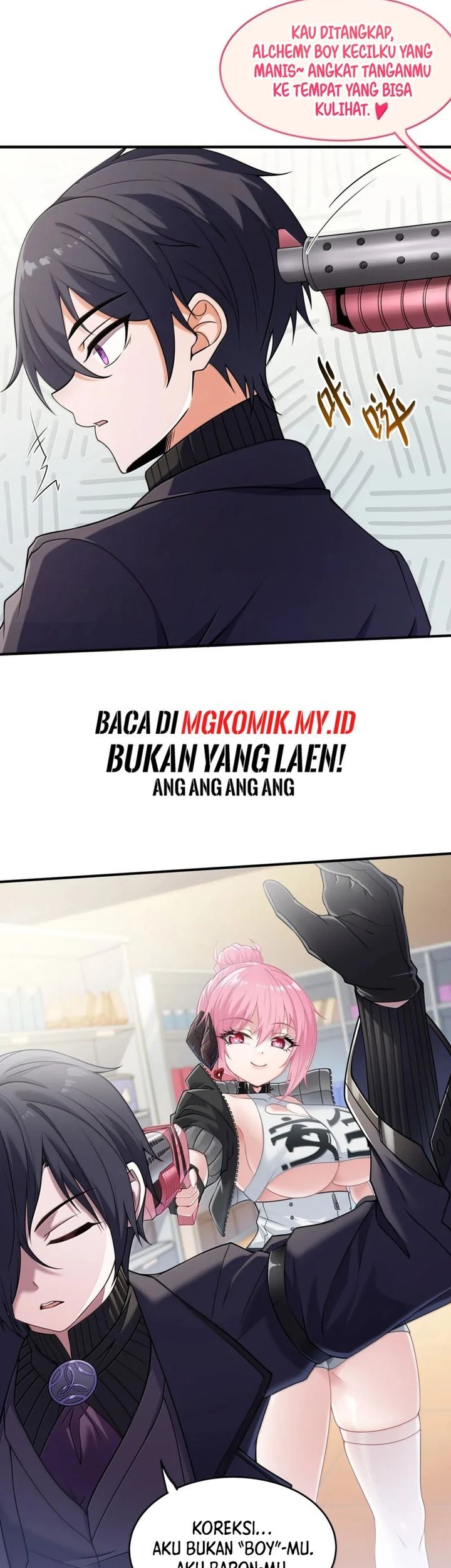 The Evil Alchemist Can’t Handle His Own Experiment Chapter 46 - halaman 55