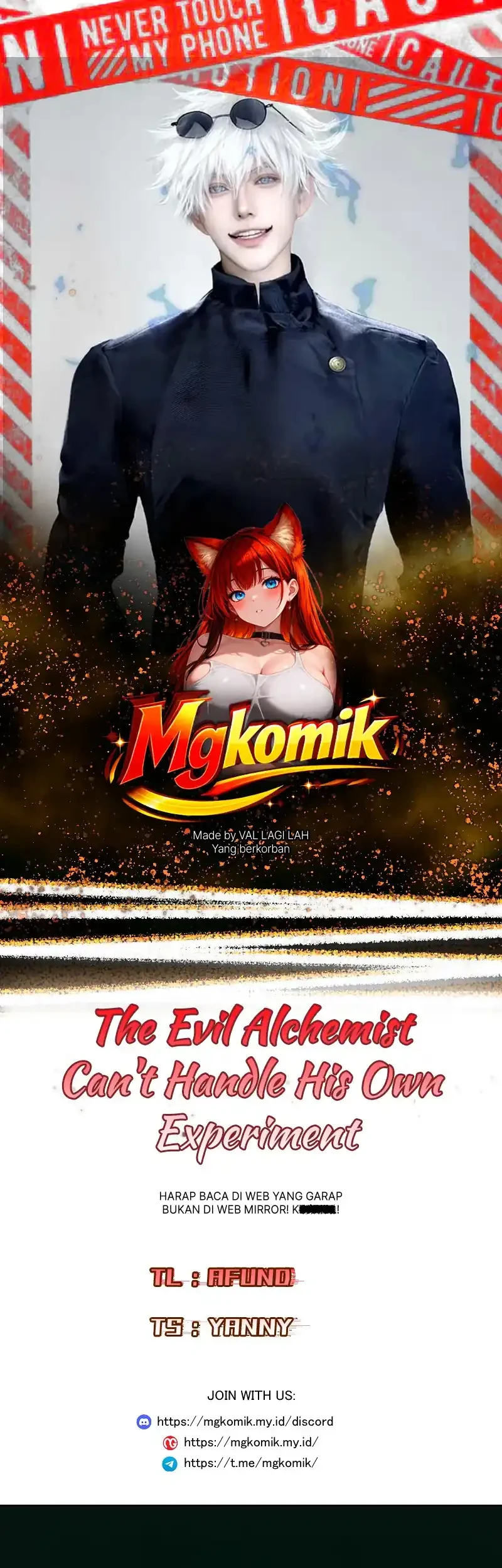 The Evil Alchemist Can’t Handle His Own Experiment Chapter 81 - halaman 1