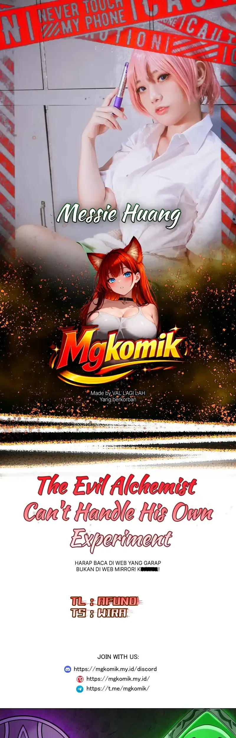 The Evil Alchemist Can’t Handle His Own Experiment Chapter 83 - halaman 1