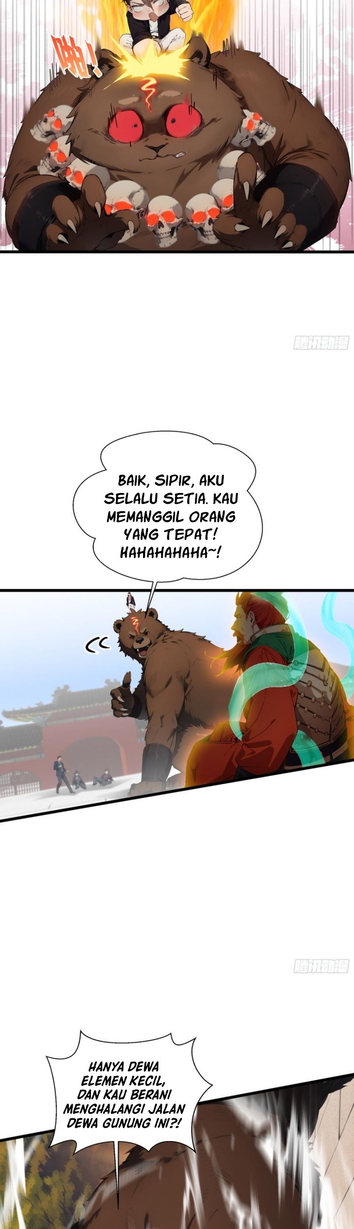 The Evil God Descends, I Own Great Hell Chapter 10 - halaman 11