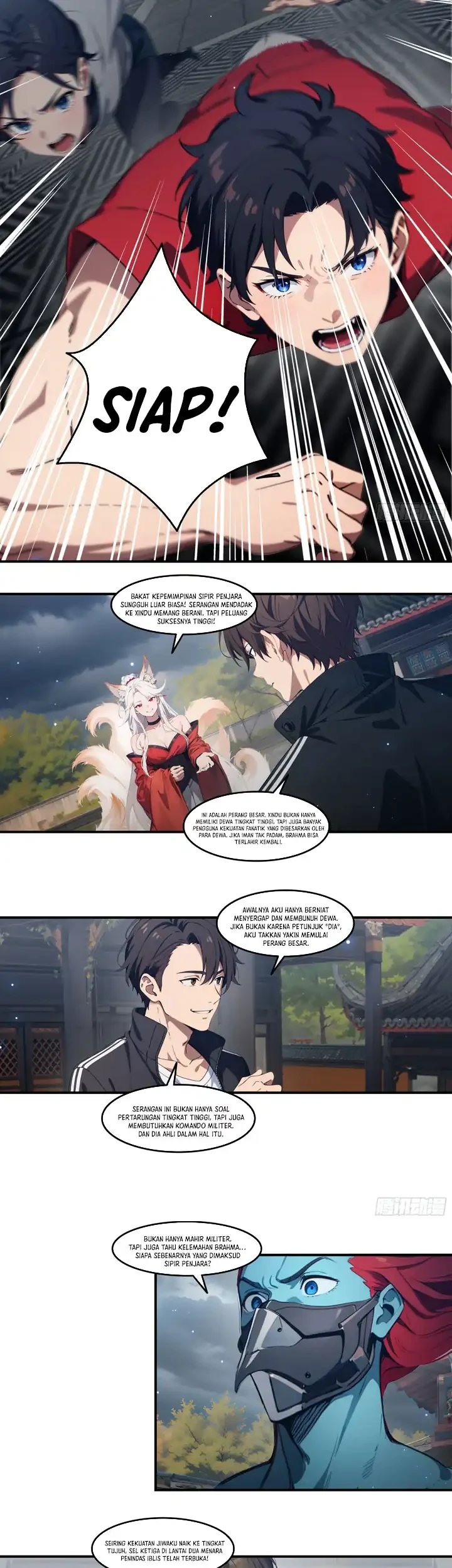 The Evil God Descends, I Own Great Hell Chapter 100 - halaman 12