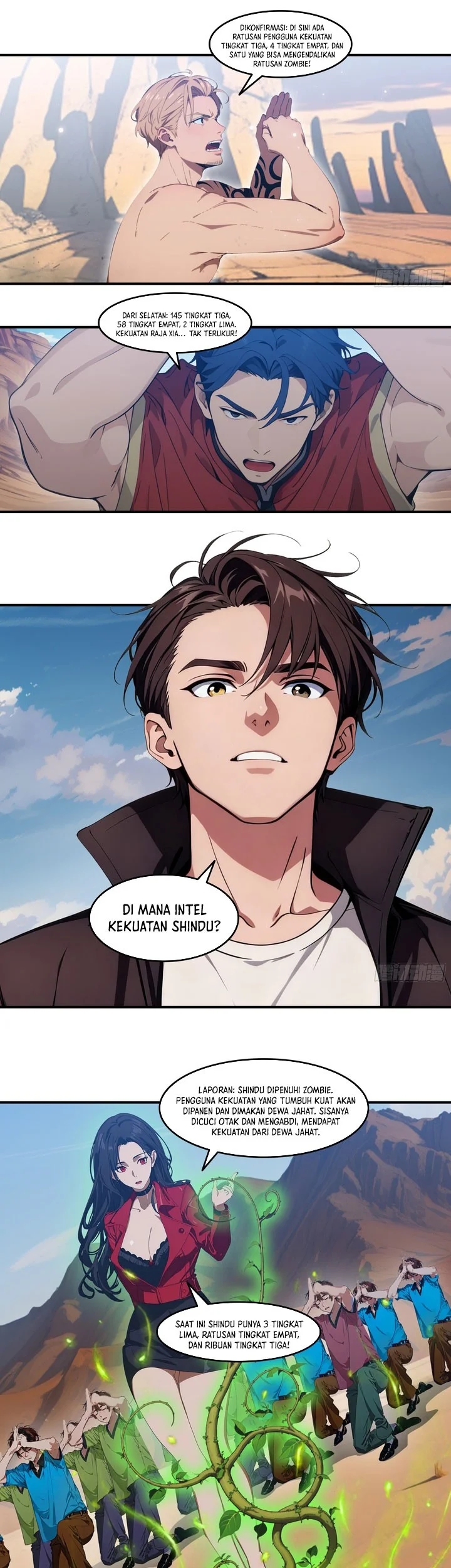 The Evil God Descends, I Own Great Hell Chapter 103 - halaman 11