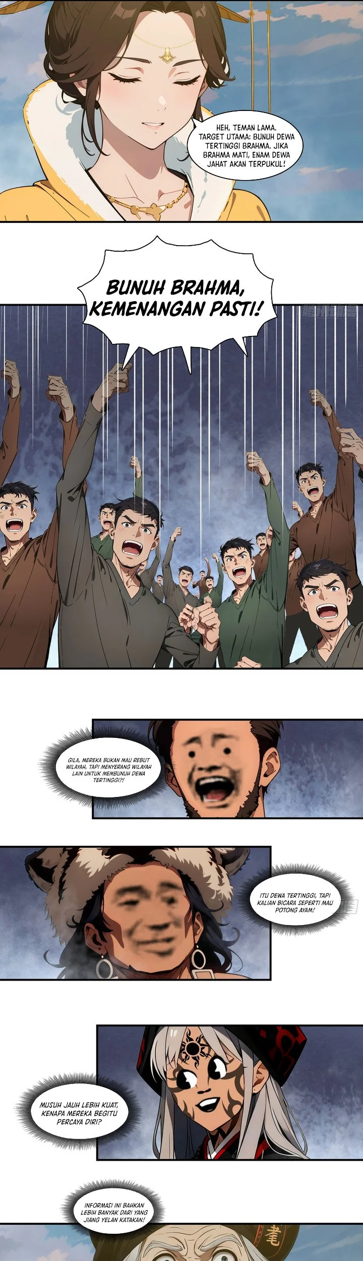 The Evil God Descends, I Own Great Hell Chapter 103 - halaman 13