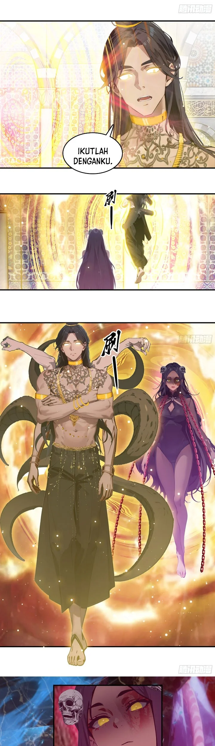 The Evil God Descends, I Own Great Hell Chapter 104 - halaman 13