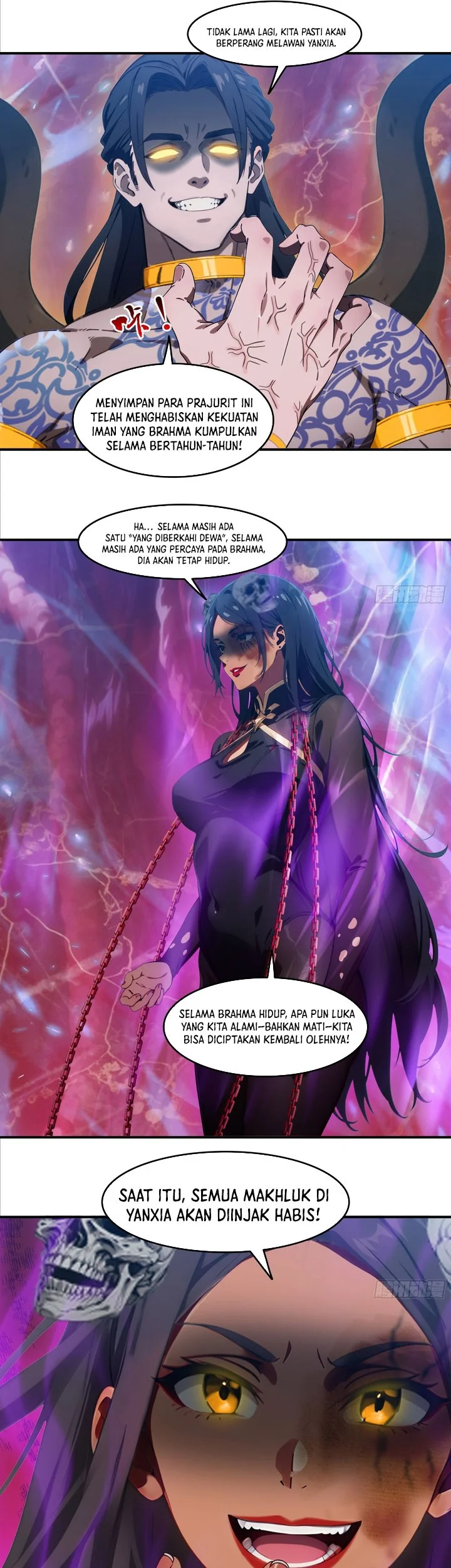 The Evil God Descends, I Own Great Hell Chapter 104 - halaman 19