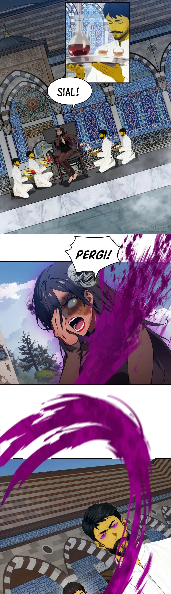 The Evil God Descends, I Own Great Hell Chapter 104 - halaman 3