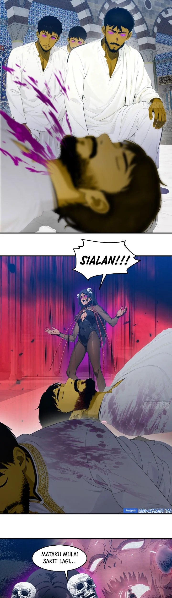 The Evil God Descends, I Own Great Hell Chapter 104 - halaman 5