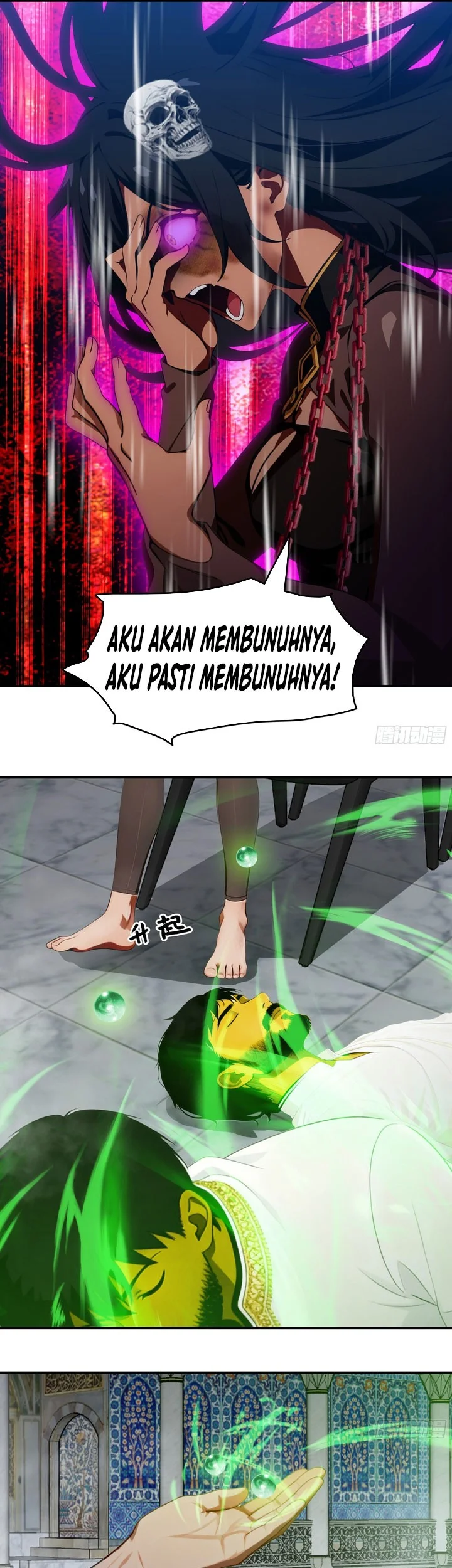 The Evil God Descends, I Own Great Hell Chapter 104 - halaman 7