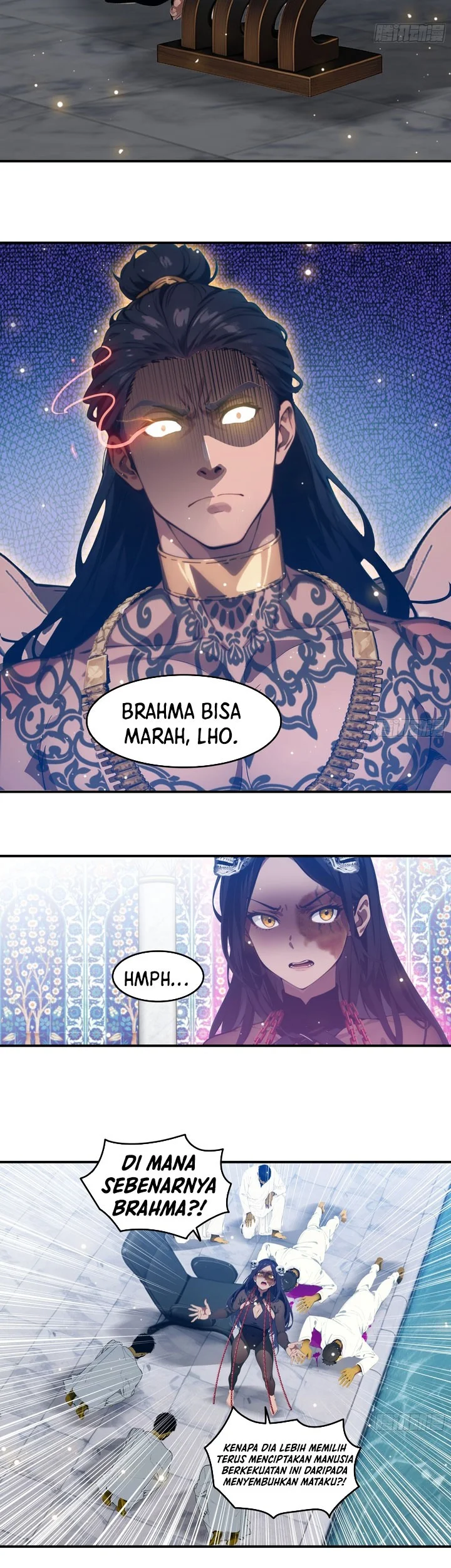 The Evil God Descends, I Own Great Hell Chapter 104 - halaman 9