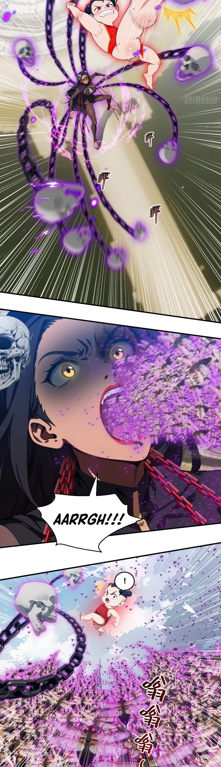 The Evil God Descends, I Own Great Hell Chapter 105 - halaman 11