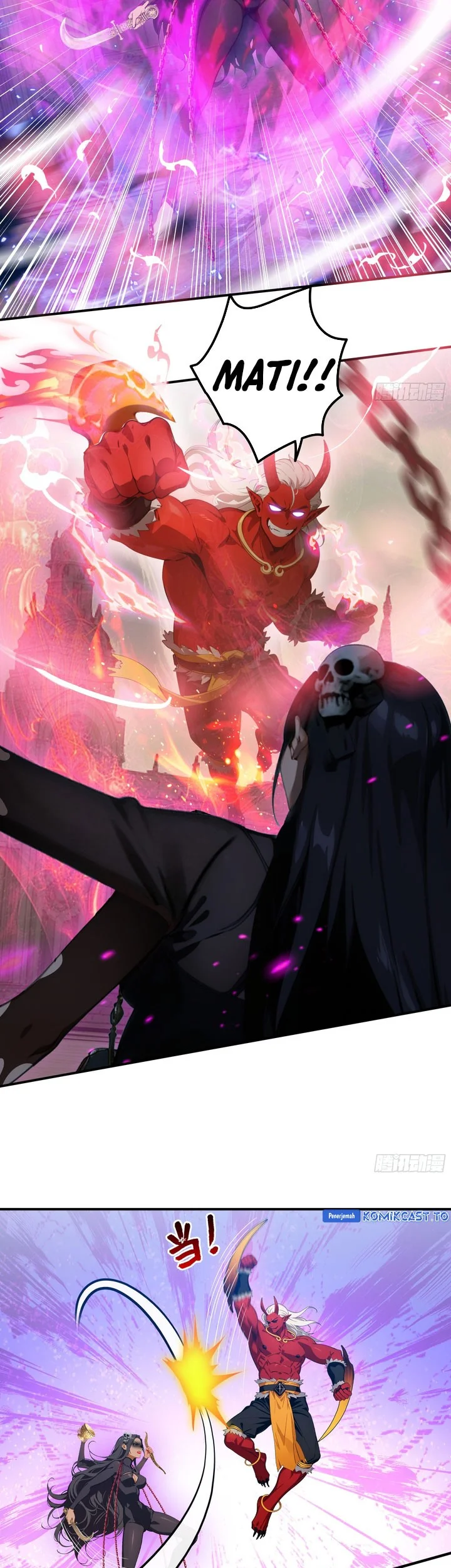 The Evil God Descends, I Own Great Hell Chapter 105 - halaman 15