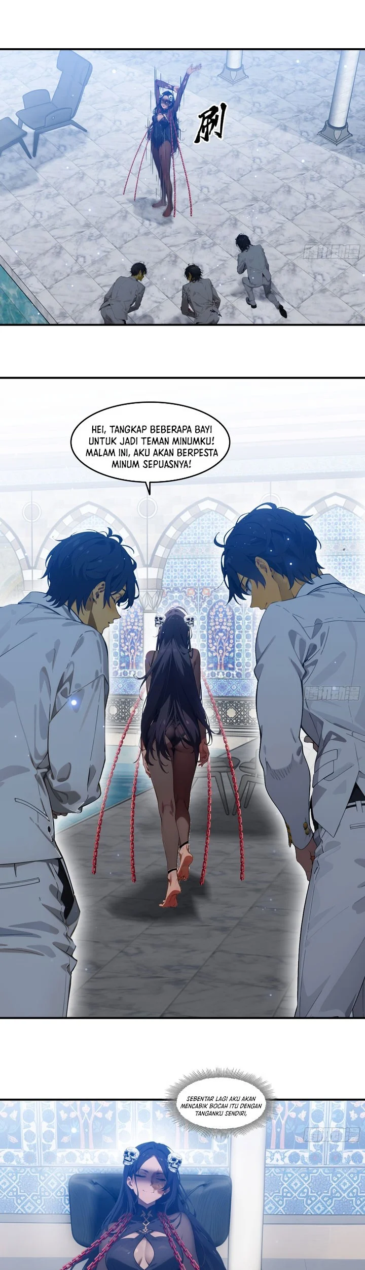 The Evil God Descends, I Own Great Hell Chapter 105 - halaman 3