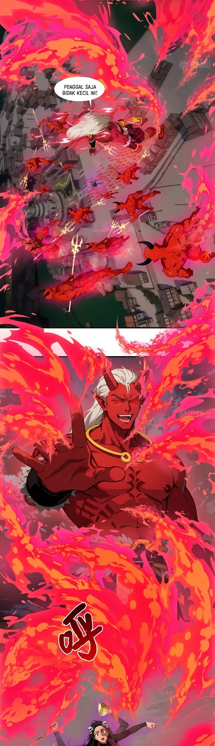 The Evil God Descends, I Own Great Hell Chapter 106 - halaman 20