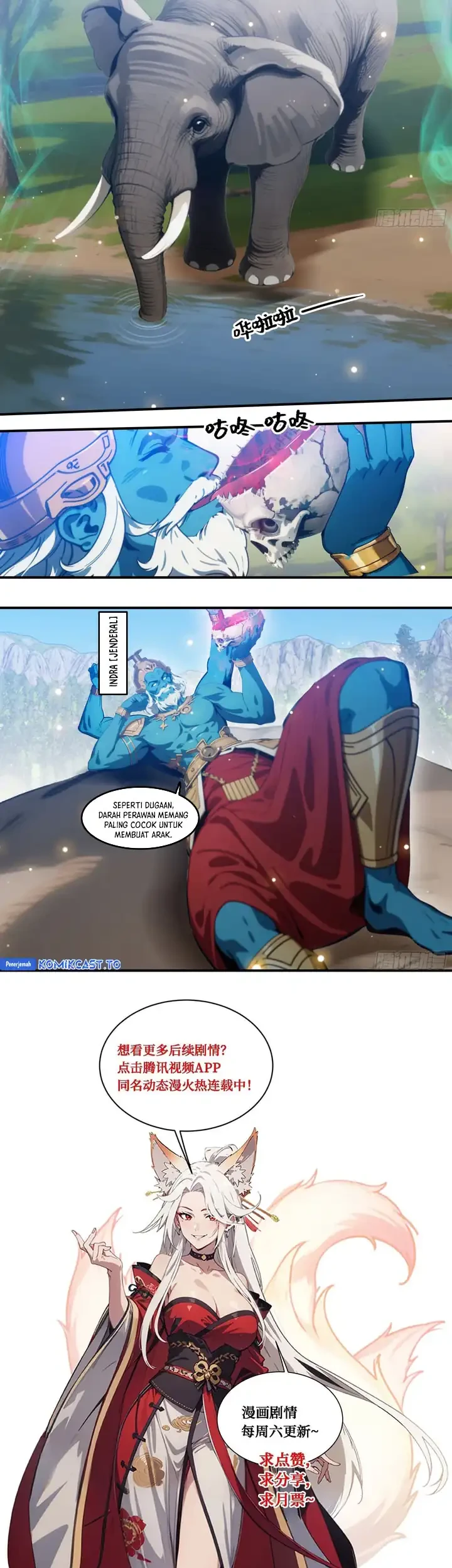 The Evil God Descends, I Own Great Hell Chapter 106 - halaman 28