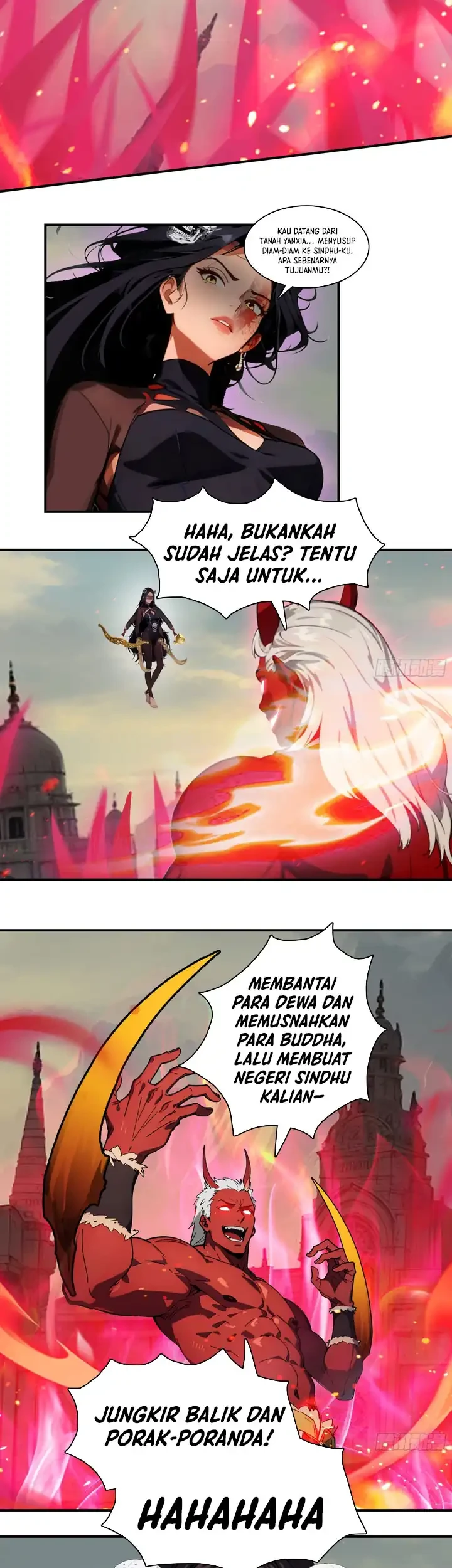 The Evil God Descends, I Own Great Hell Chapter 106 - halaman 4