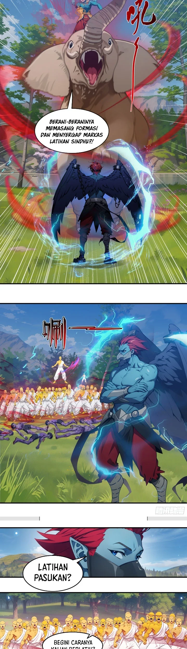 The Evil God Descends, I Own Great Hell Chapter 107 - halaman 9