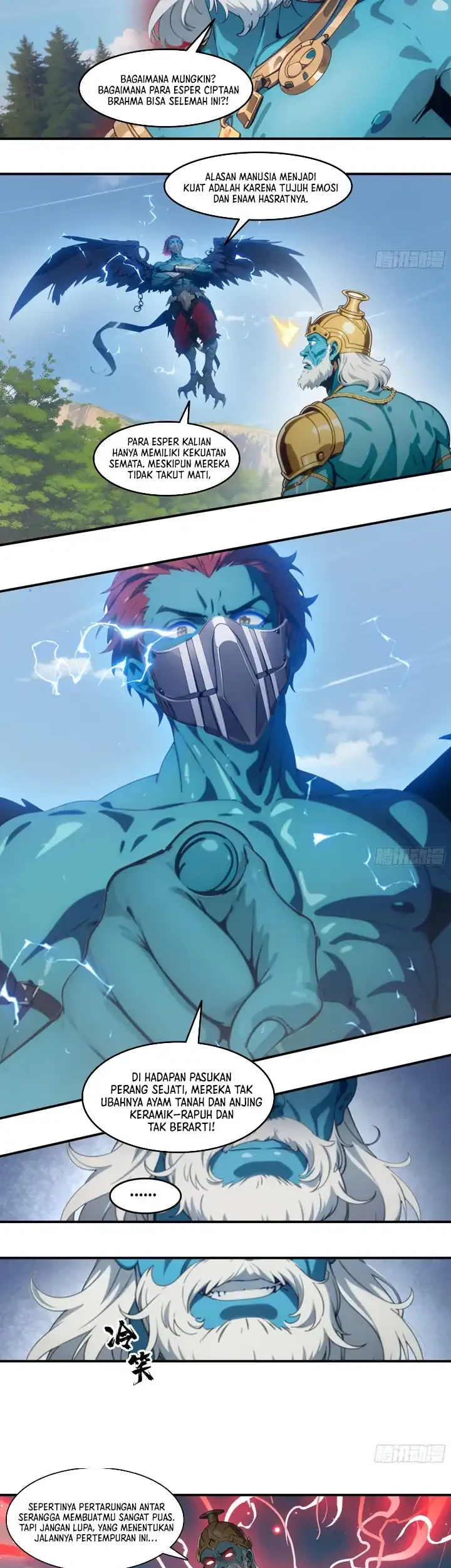 The Evil God Descends, I Own Great Hell Chapter 108 - halaman 4