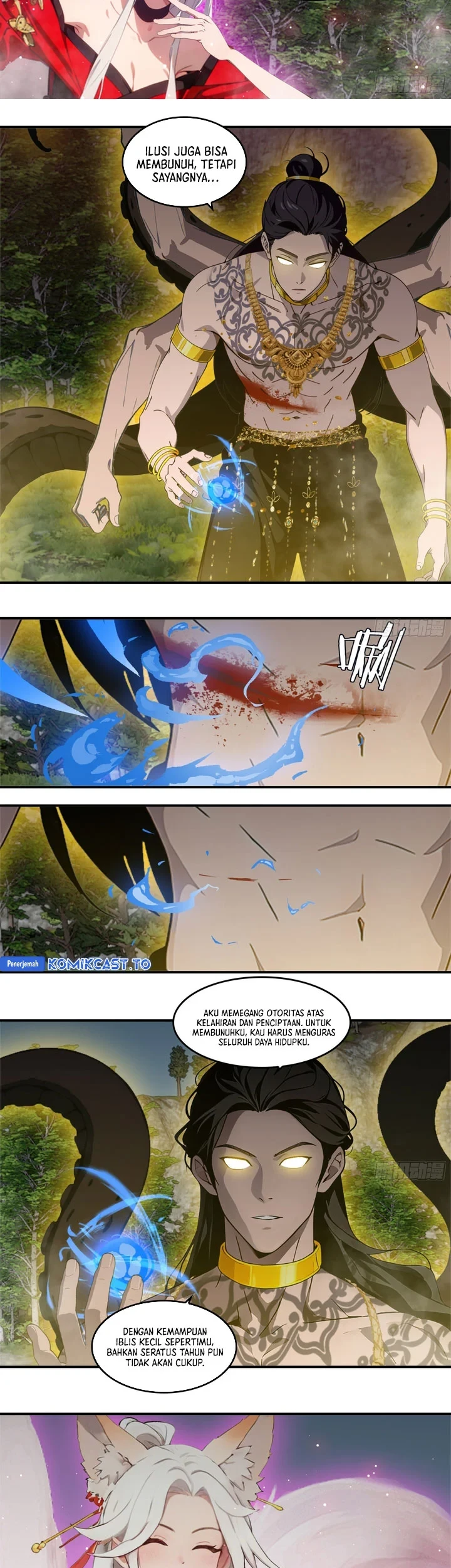 The Evil God Descends, I Own Great Hell Chapter 109 - halaman 11