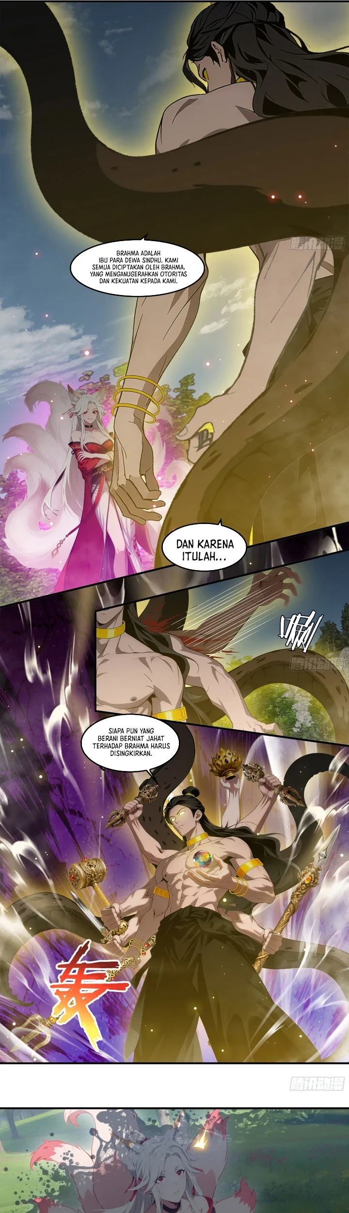 The Evil God Descends, I Own Great Hell Chapter 109 - halaman 13