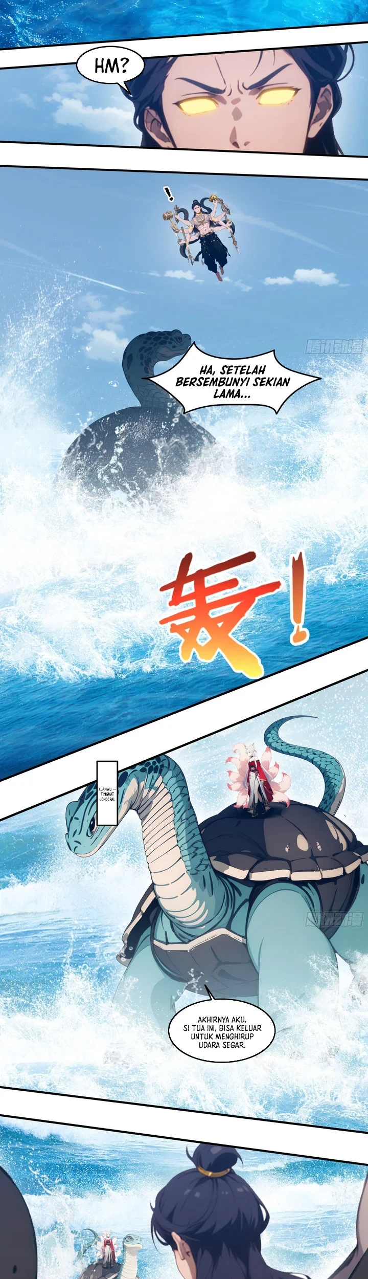 The Evil God Descends, I Own Great Hell Chapter 109 - halaman 17