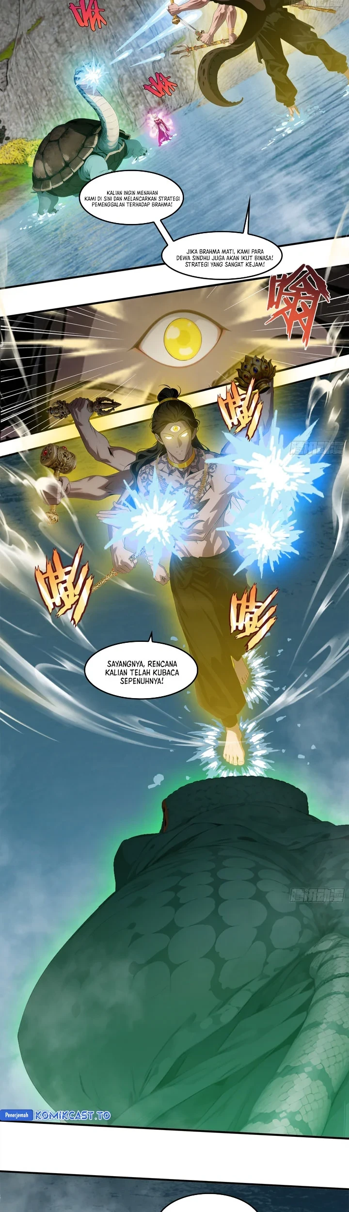 The Evil God Descends, I Own Great Hell Chapter 110 - halaman 15