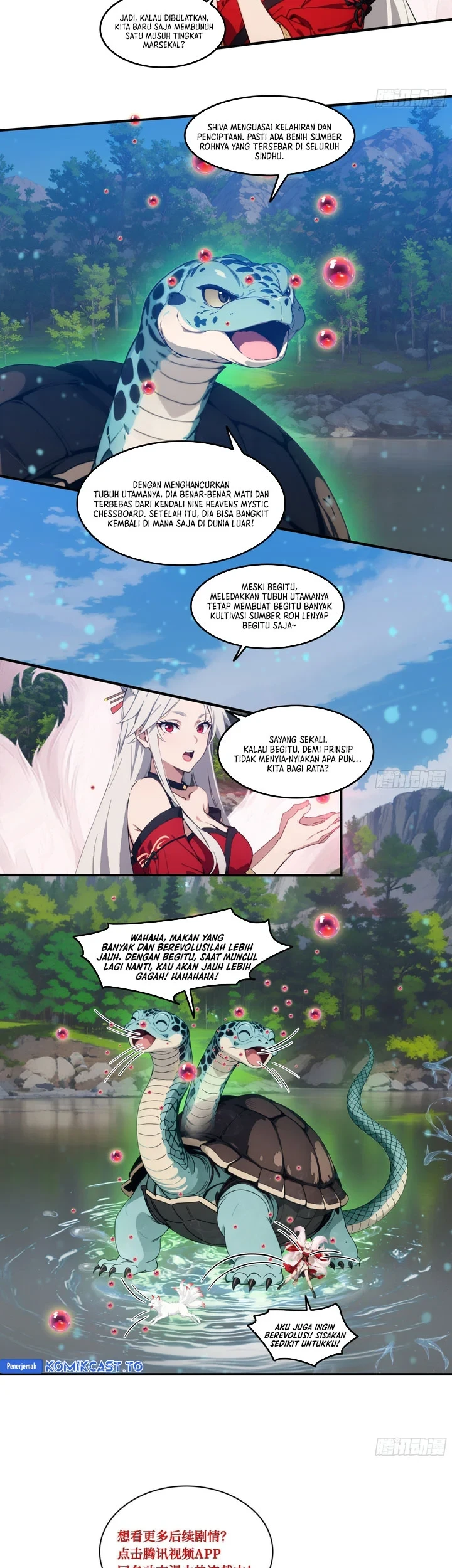 The Evil God Descends, I Own Great Hell Chapter 110 - halaman 19