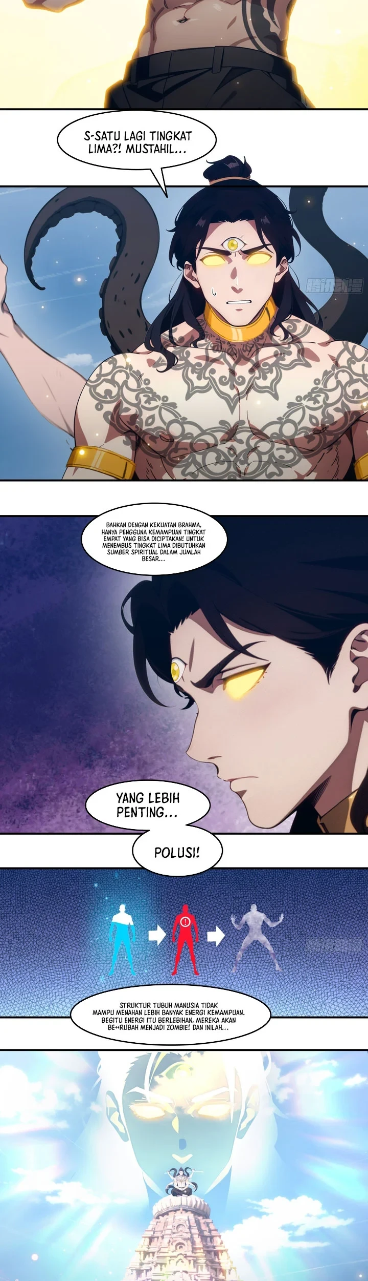 The Evil God Descends, I Own Great Hell Chapter 112 - halaman 5