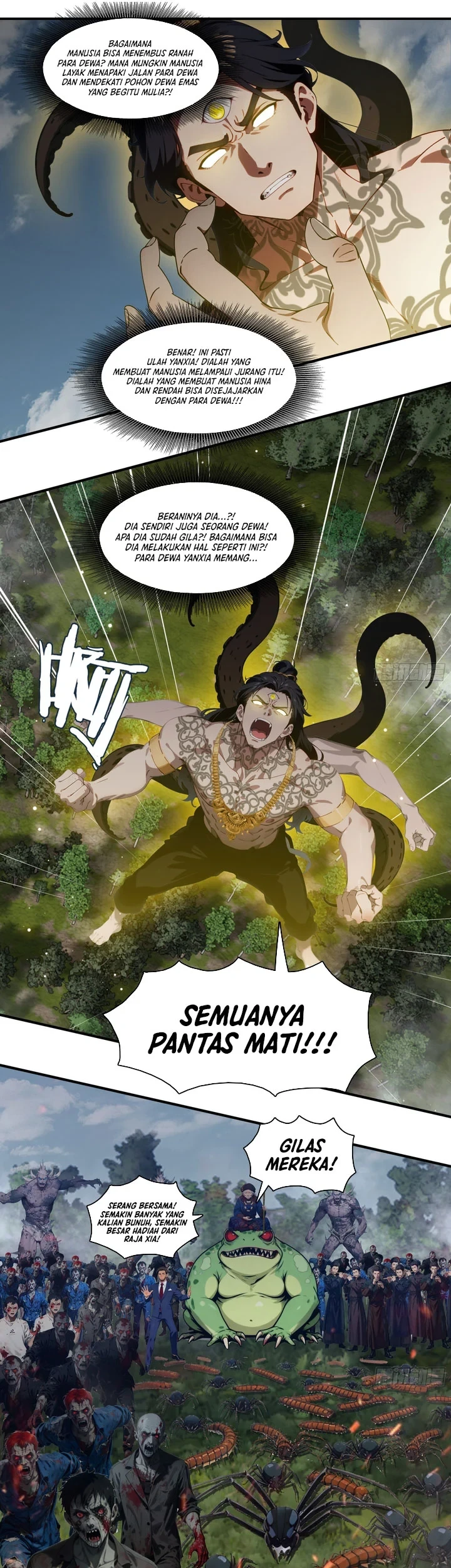 The Evil God Descends, I Own Great Hell Chapter 112 - halaman 7