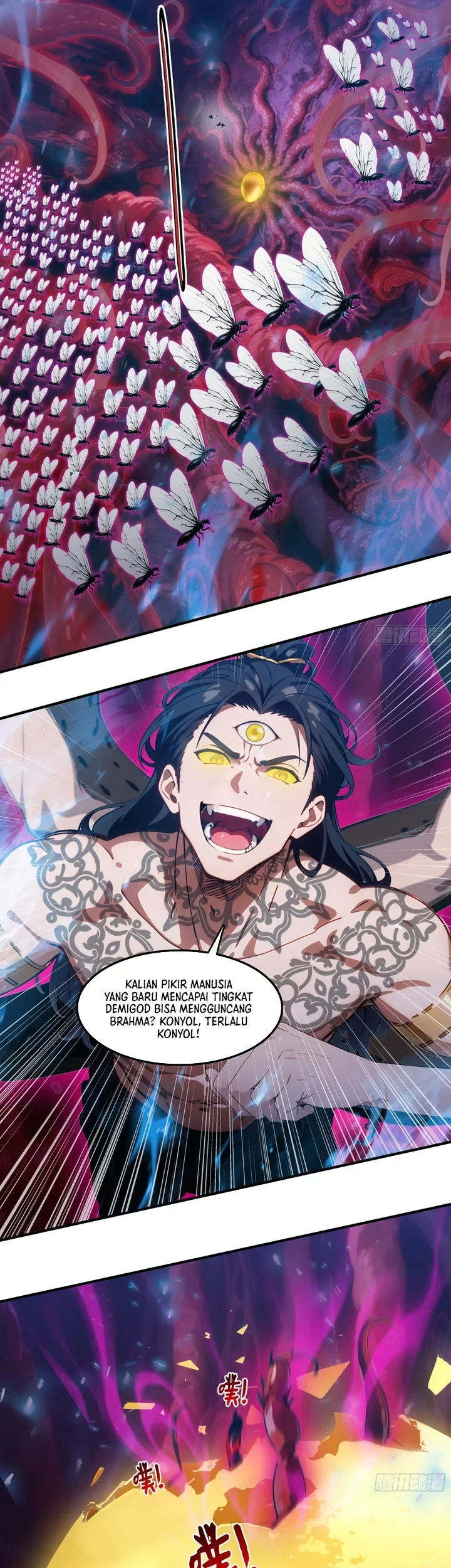 The Evil God Descends, I Own Great Hell Chapter 113 - halaman 13