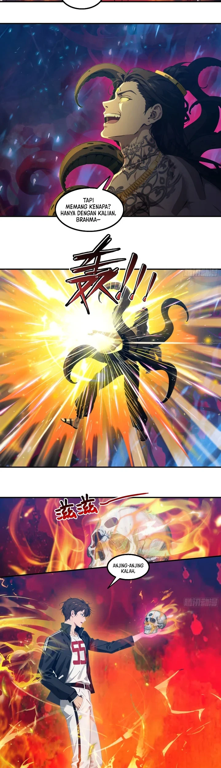 The Evil God Descends, I Own Great Hell Chapter 113 - halaman 3