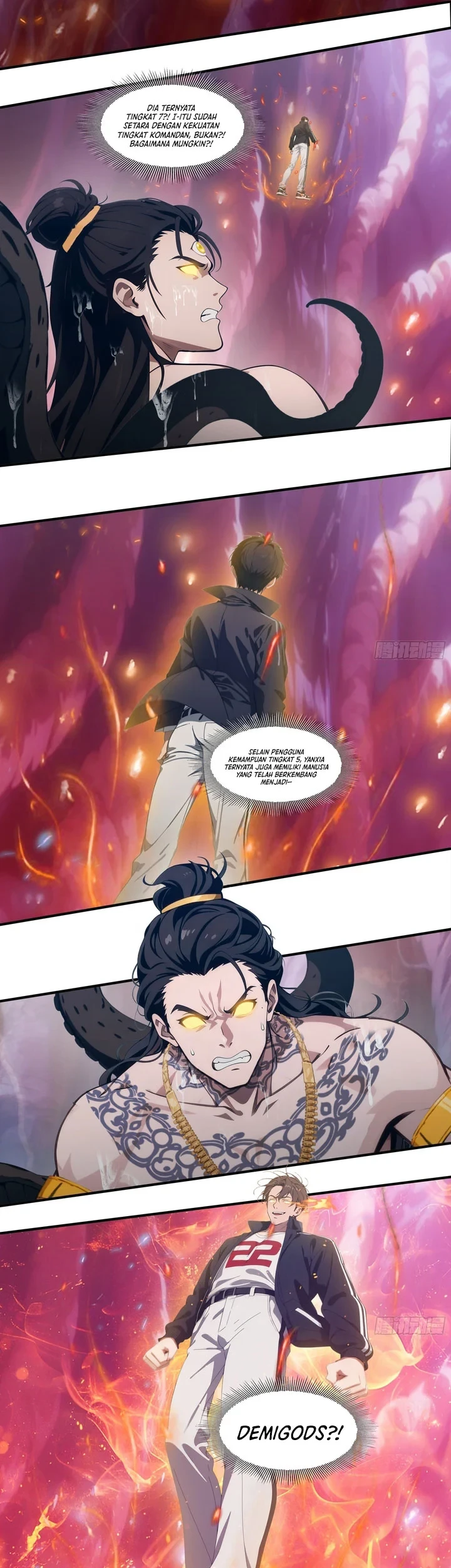 The Evil God Descends, I Own Great Hell Chapter 113 - halaman 7