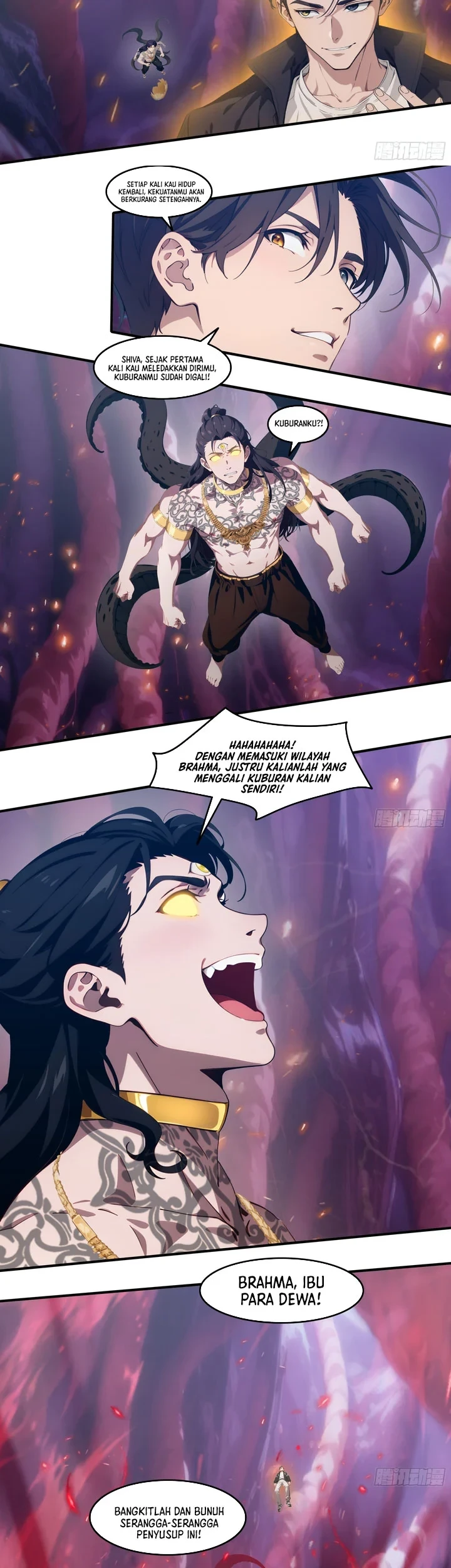 The Evil God Descends, I Own Great Hell Chapter 113 - halaman 9