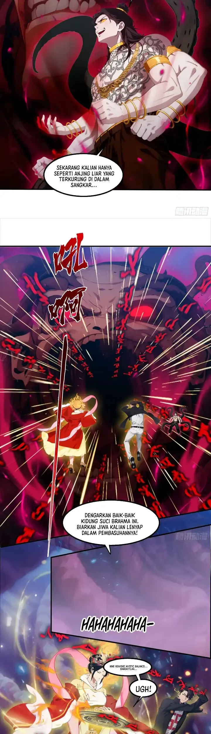 The Evil God Descends, I Own Great Hell Chapter 116 - halaman 18