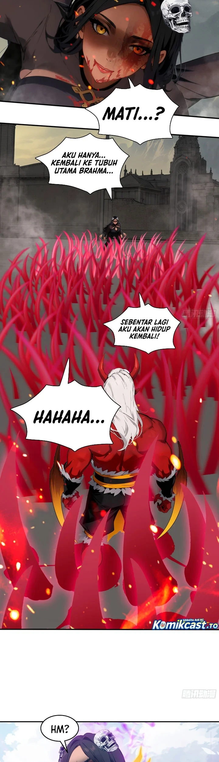 The Evil God Descends, I Own Great Hell Chapter 117 - halaman 11