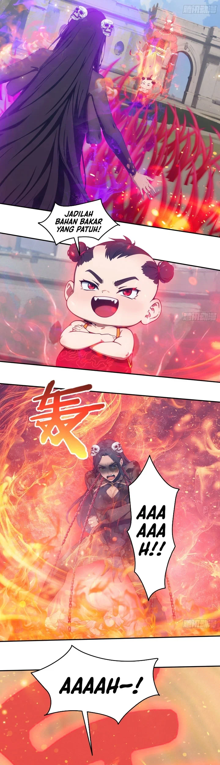 The Evil God Descends, I Own Great Hell Chapter 117 - halaman 13