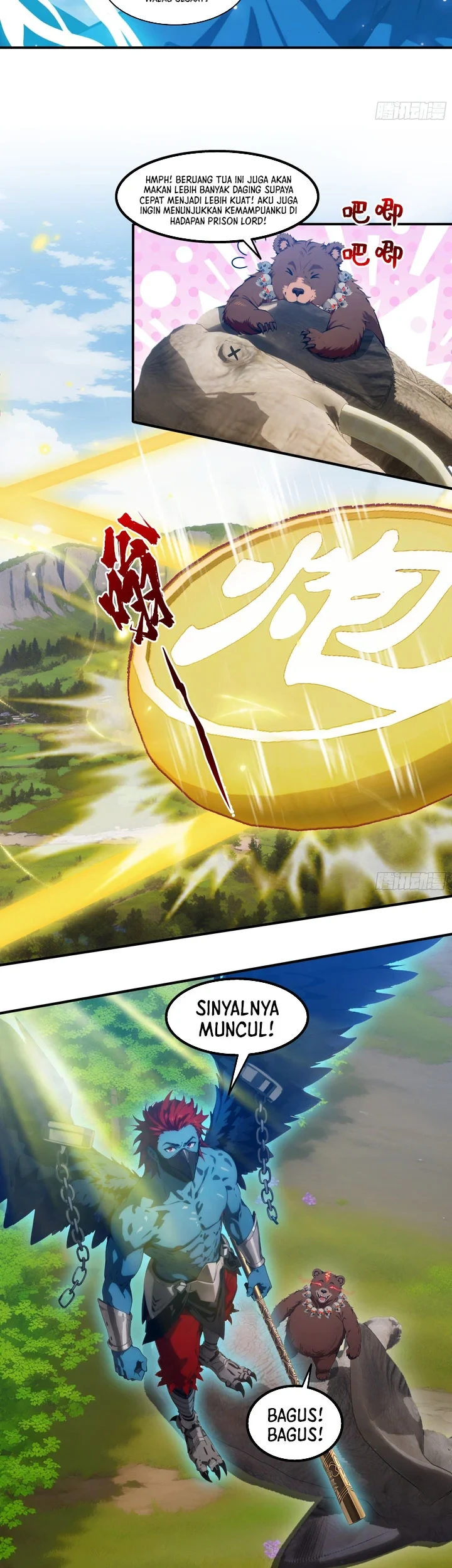 The Evil God Descends, I Own Great Hell Chapter 117 - halaman 19